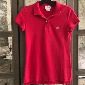 Lacoste Classic Fit Cotton Polo Size 36 (S)